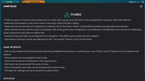 jugar plinko spribe