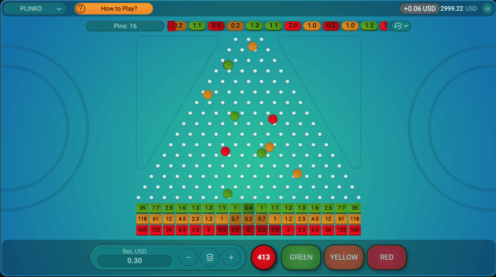 dónde jugar y ganar al plinko